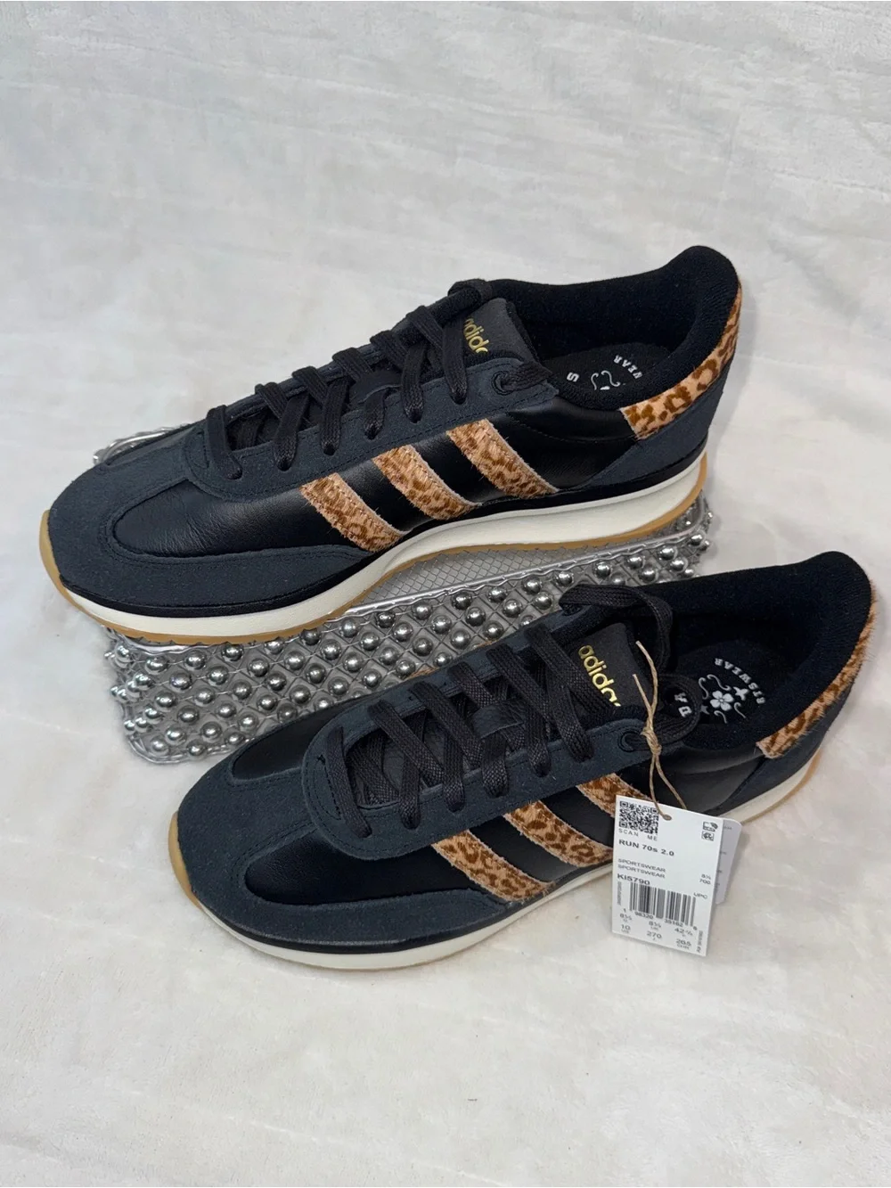 New Adidas Run 70s 2.0 Leopard Sneakers Wmns 10/Mens 8.5 KI5790